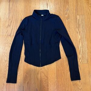 ALO Yoga Fitted Black Jacket